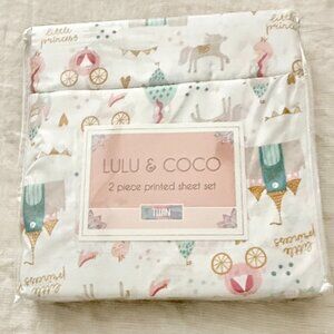 Lulu & Coco Twin Princess Sheet Set – New in Package